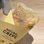 ナチュラルクレープ - キャラメルシナモンアーモンド￥４５０