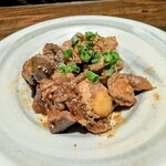 さけ富 - 比内地鶏もつ煮