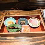 さけ富 - お通し6品盛