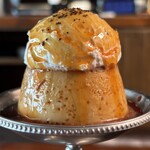 The CAFE - 『クラシック喫茶プリンSET¥1,320』 ※LATTEに変更+¥100