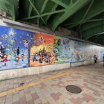 とんかつ いちよし - 高田馬場駅ガード下・早稲田口壁画