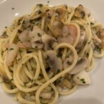 ハングリータイガー - パスタ　ペスカトーレバジリコ