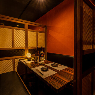 こだわりの完全個室空間で楽しいひと時を♪2名様〜ご案内！