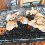 お福 - ホルモン定食。980円（税込）。