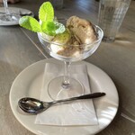 Kitchen cafe CRANBON - 季節のアイス(渋川栗のアイス)
