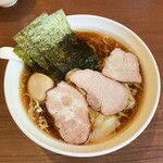 白河中華そば 孫市 - 全部のせ中華そば