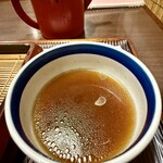 手打蕎麦 いしおか - もちろん仕上げはそば湯で。ウマウマでしたよ。