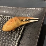 藍亭 - カニ爪フライ〜