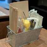 The Caaap Burger - テーブル上の状態