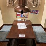 炭火焼肉と韓国料理の店 きむらや - 全テーブルが掘り炬燵のお席です