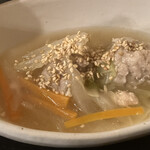 和楽亭 澤 - C:肉団子・野菜のあんかけ