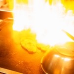 STEAK&HAMBURG ひげ - ファイヤー！！