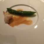 ル・マノアール・ダスティン - 海老とアスパラ