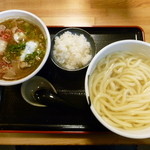 三ツ島 真打 - 豚バラ肉の温玉魚濃つけ麺（H26.11.14）