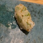 くら竹 - 細く切りシソを入れて
