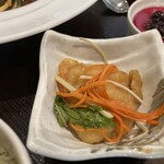 CHINESE DINING 瑞 - 白身魚の南蛮漬け