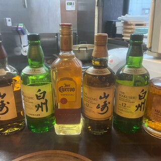 白州・山崎など、肉と響き合うウイスキーの香り