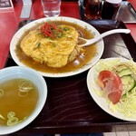 龍華 - Bランチ（天津炒飯880円）