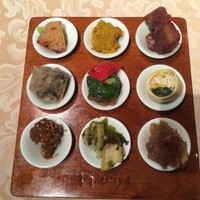 トゥーランドット 臥龍居  - 季節野菜と海の幸　九つの喜びオードブル（一休限定全６品のランチコースより）
