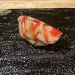 鮨旬美 西川 - スペシャリテ(海老しっかり茹で)