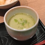 焼鳥  吉祥 - コーチン柚子風味茶碗蒸し