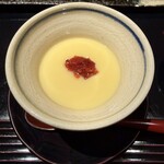 鮨旬美 西川 - 梅の茶碗蒸し