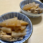 鹿角 - おつまみ（おまかせ三品）