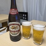 鹿角 - ビール中瓶・キリンクラシックラガー