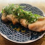 焼き鳥 柳さわ - シソ焼き