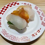 スシロー - 料理写真:東北限定貝3貫盛り