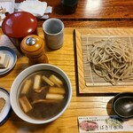 そばきり長助 - 鴨汁つけそば（十割）