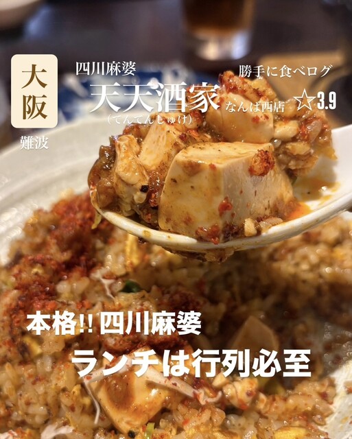 Shisen Mabo Tenten Shuka Nanba Nishi Ten photo 2