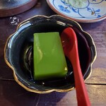 桜清水茶屋 - 抹茶ゼリー