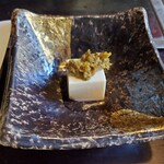 桜清水茶屋 - 山菜の味噌漬け豆腐