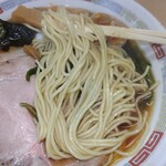煮干鰮らーめん 圓 - 麺 アップ