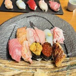 香りん寿司 - 上にぎり10貫