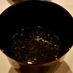 すし処 優勝 - 海苔の味噌汁