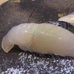 小判寿司 - 平目の昆布〆