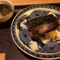 きはる - 鰆の柚庵焼、だし巻き卵、煮物