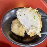 うどん工房かたつむり - 二子里芋の天ぷら