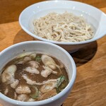 純手揉み中華 れん - ネギ豚つけ麺