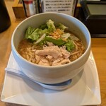 鶏白湯麺 蔭山 - 鶏白湯しょうゆそば