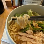 鶏白湯麺 蔭山 - 鶏白湯しょうゆそば