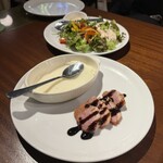 夜景 シュラスコ食べ放題 シュラスコテーブル - 