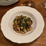 ジロトンド - 2皿目
      スミイカとほうれん草のインズィミーノ（煮込み）