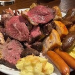 夜景 シュラスコ食べ放題 シュラスコテーブル - 