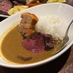 夜景 シュラスコ食べ放題 シュラスコテーブル - 