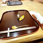 日本料理 永代 - 最初は、こんな感じから