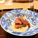 日本料理 永代 - 阿波牛のステーキ