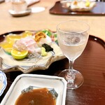 日本料理 永代 - そして日本酒……
      ※ダメになる案件です